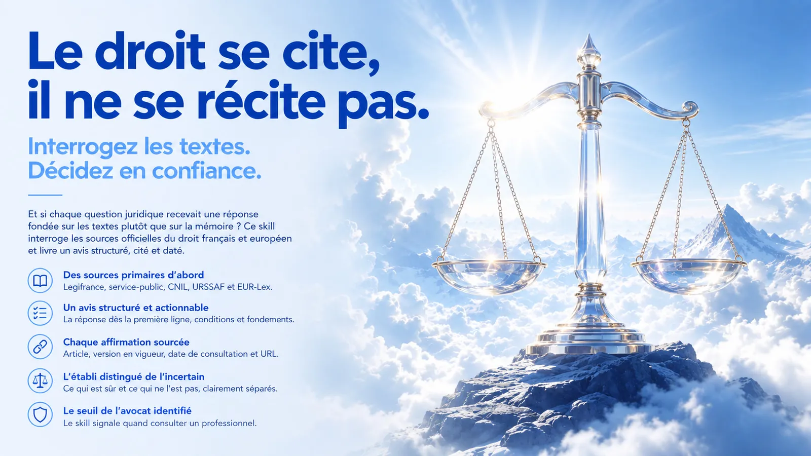 Aperçu : Avis juridique
