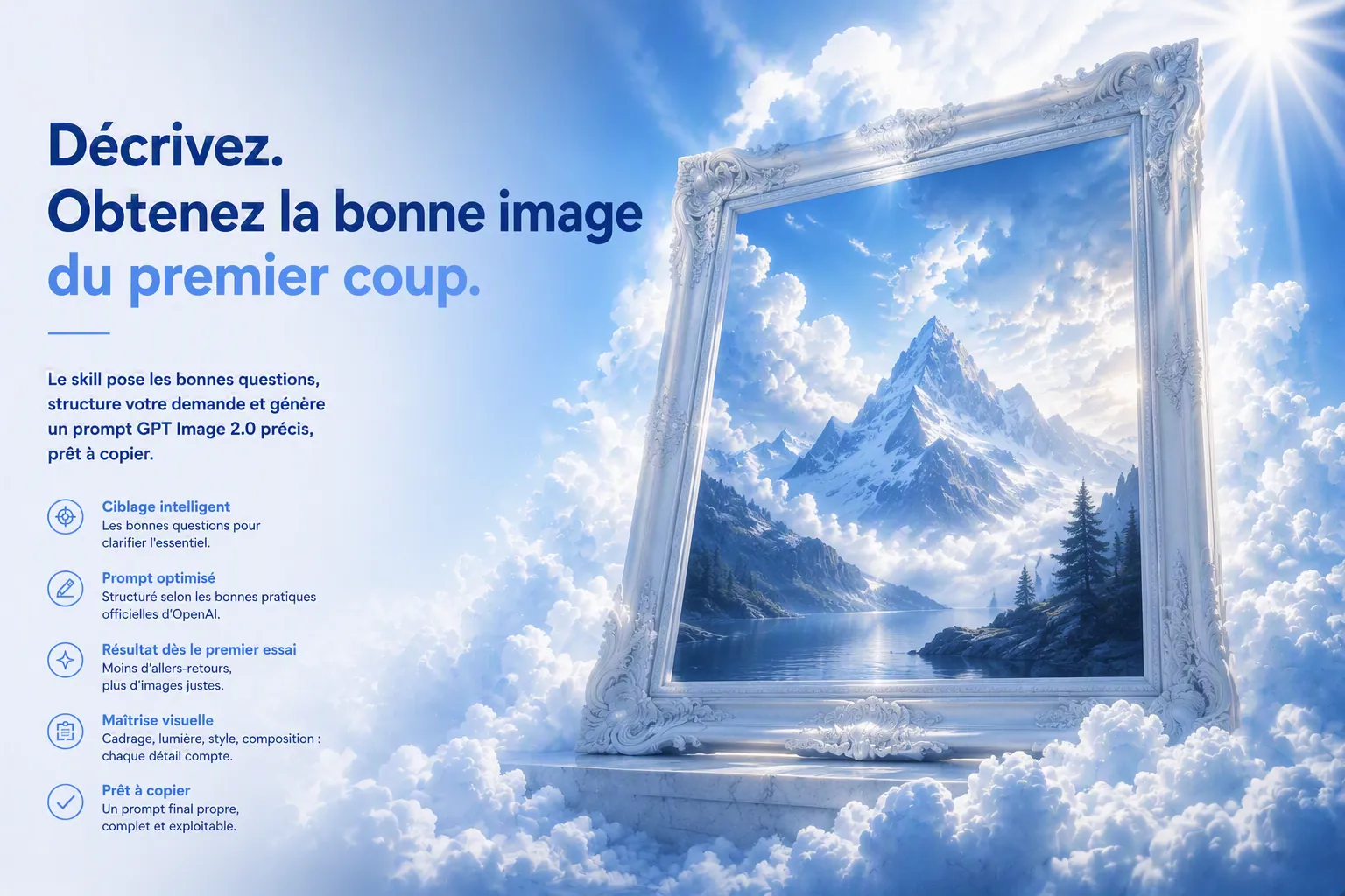 Aperçu : Prompt GPT Image optimisé